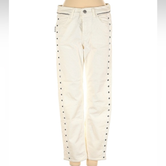 Zadig & Voltaire Elios Spiked Jeans Sz 25 - Picture 3 of 6